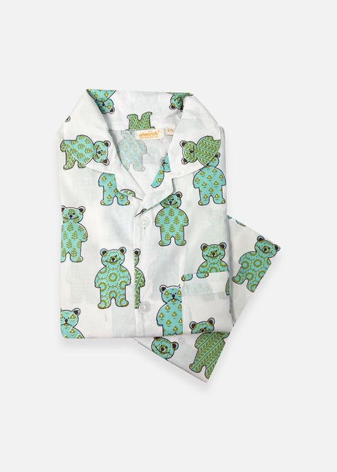 Kids Pajama Set Bhalu